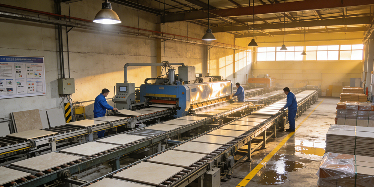 陶瓷/建材加工廠車間清潔