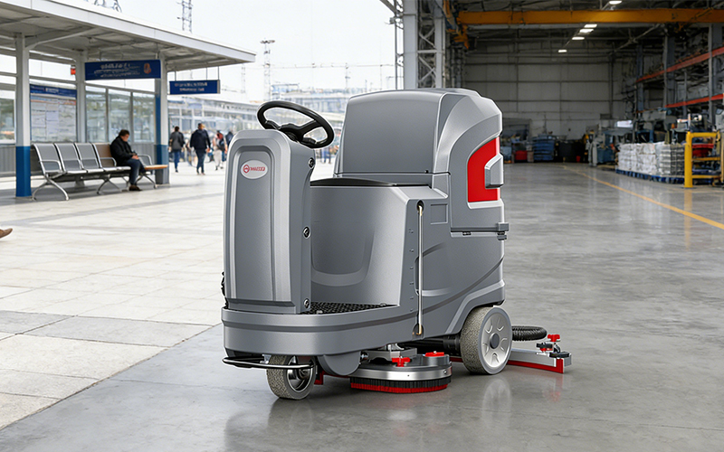 5000㎡以上特大型駕駛式工業(yè)洗地機(jī)