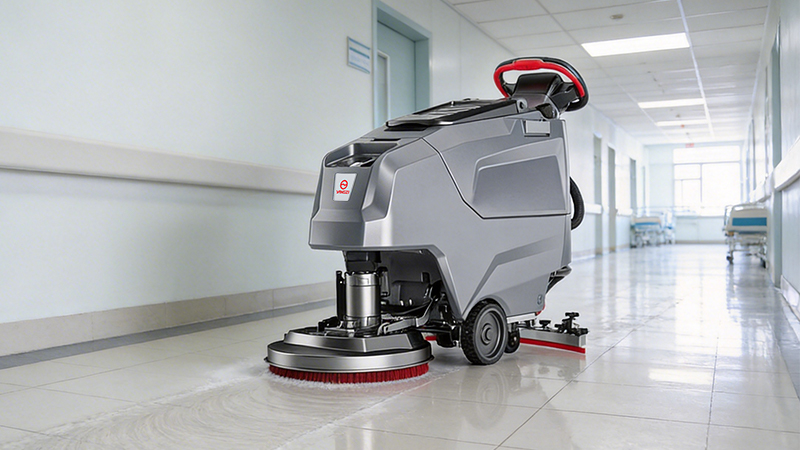 天津誠(chéng)安物業(yè)管理有限公司煥新樓宇清潔，揚(yáng)子X(jué)2E鋰電洗地機(jī)精準(zhǔn)賦能