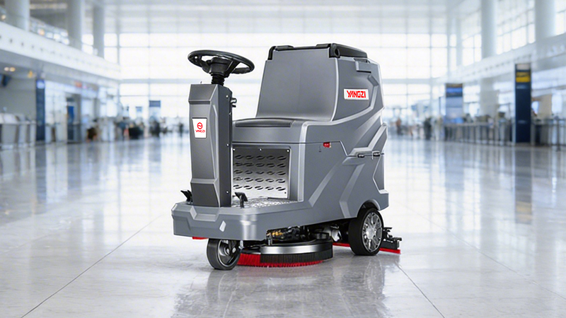 江西冠銳汽車科技有限公司引入揚子X5E，7000平工廠地坪清潔全面提速