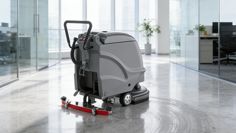廣東福寧易購(gòu)超市引入揚(yáng)子鋰電洗地機(jī)，全面提升商場(chǎng)清潔效率