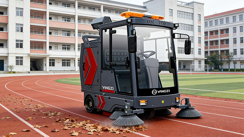?駕駛式掃地機采購案例：河南中科智能裝備有限公司