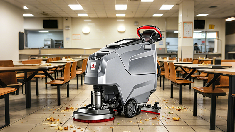 廣西喜尚喜酒店管理有限公司采購揚(yáng)子洗地機(jī)，賦能餐飲后廚高效清潔