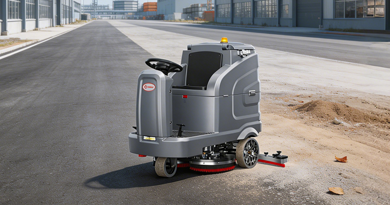 揚子駕駛式洗地機